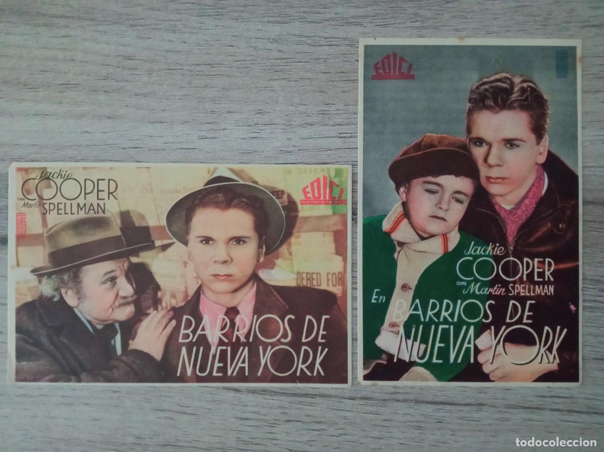Cine: BARRIOS DE NUEVA YORK, JACKIE COOPER, DISTRIBUIDORA EDICI