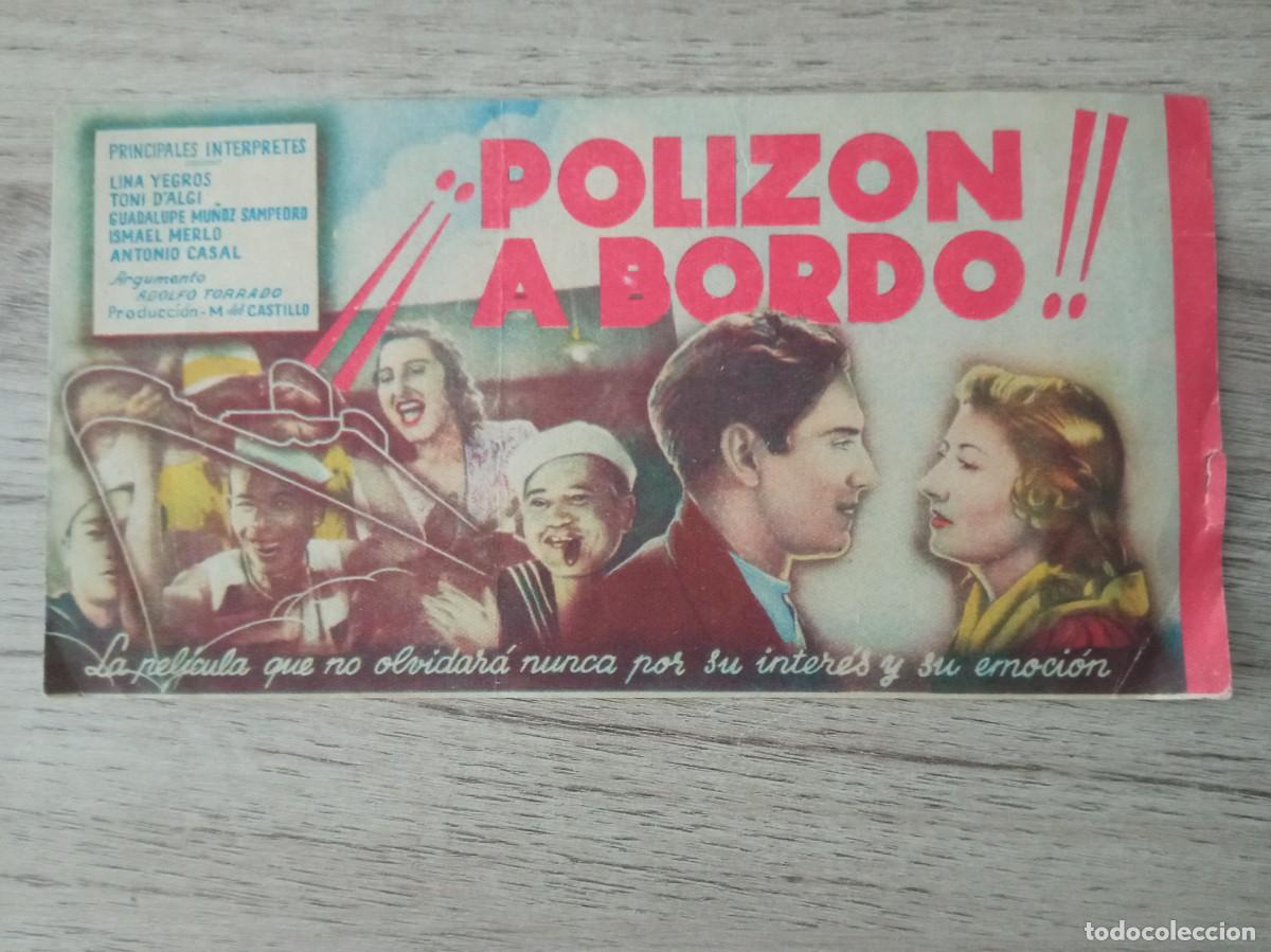 Cine: POLIZ&Oacute;N A BORDO, LINA YEGROS, CINE DORADO, ZARAGOZA