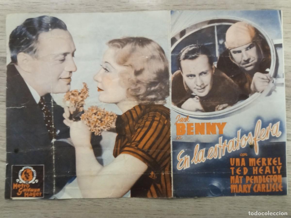 Cine: EN LA ESTRATOSFERA, JACK BENNY, CINE GOYA, ZARAGOZA