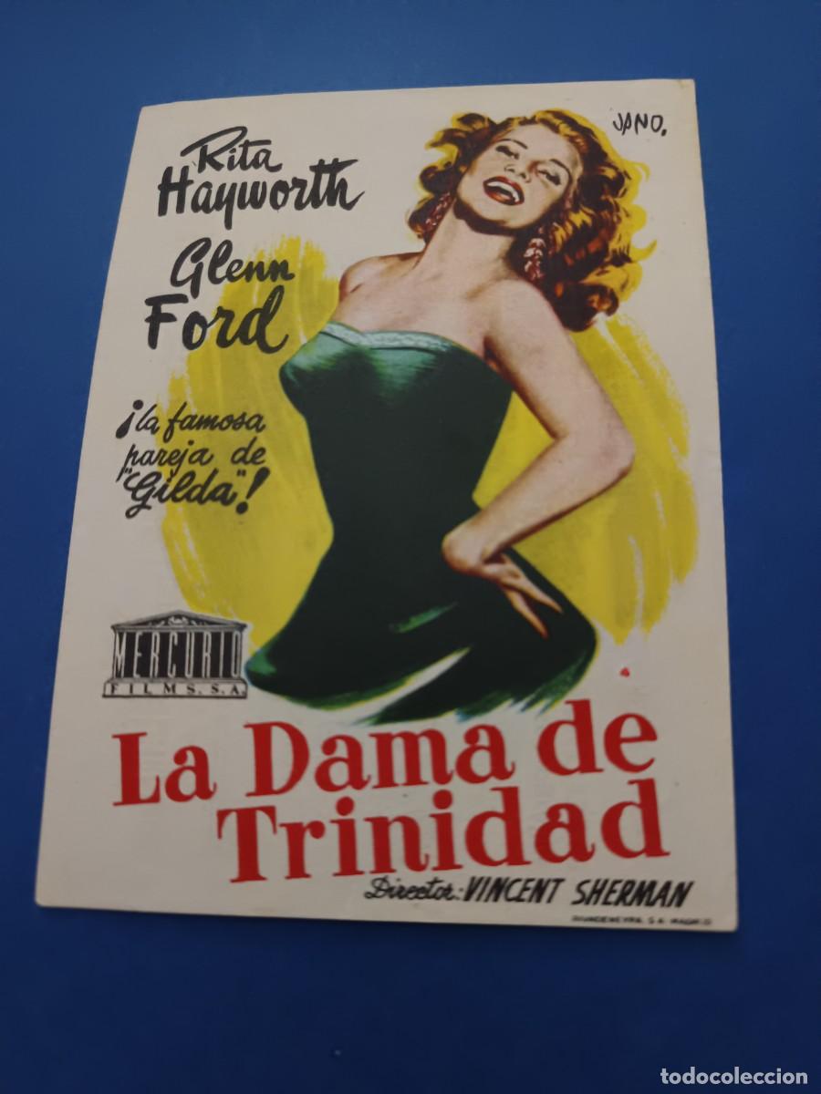 Cine: PROGRAMA DE CINE LA DAMA DE TRINIDAD GLENN FORD RITA HAYWORTH
