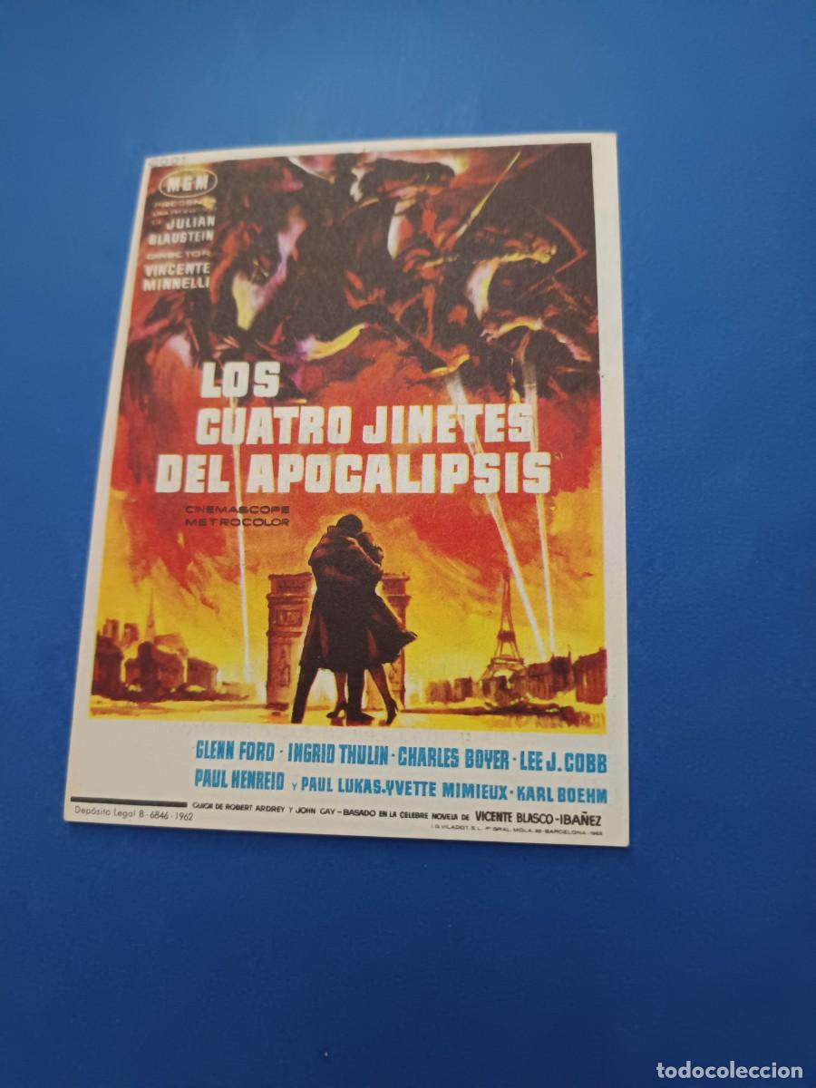 Cine: PROGRAMA DE CINE LOS CUATRO JINETES DEL APOCALIPSIS GLENN FORD