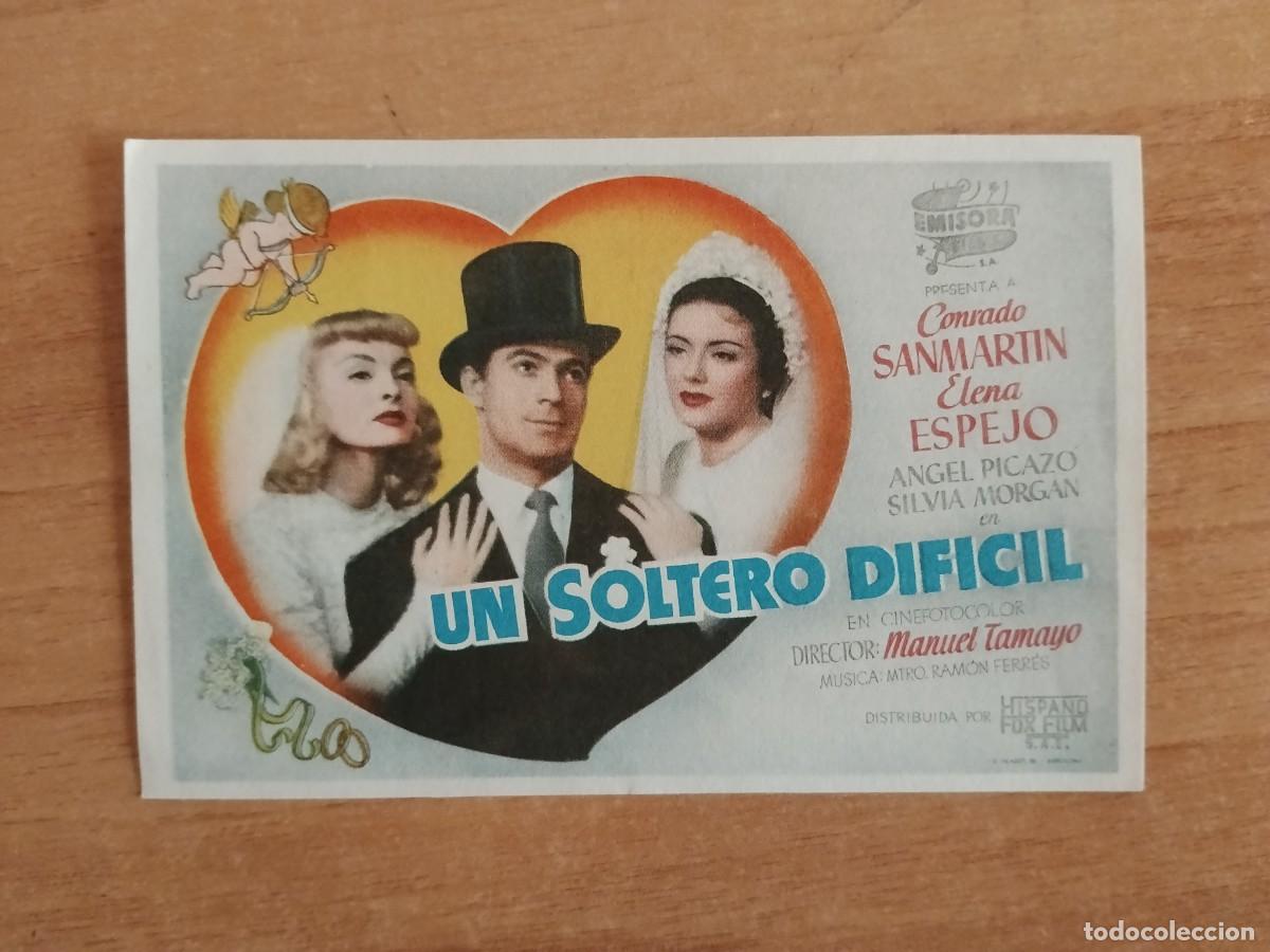 Cine: TURQUE-PROGRAMA DE CINE --UN SOLTERO DIFICIL