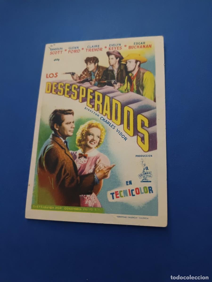 Cine: PROGRAMA DE CINE LOS DESESPERADOS GLENN FORD