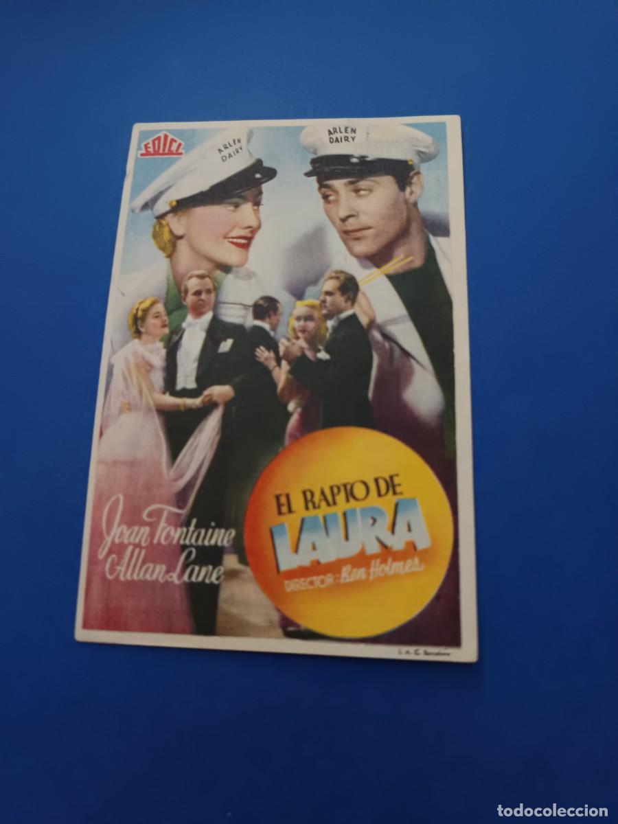 Cine: PROGRAMA DE CINE EL RAPTO DE LAURA JOAN FONTAINE - Foto 1