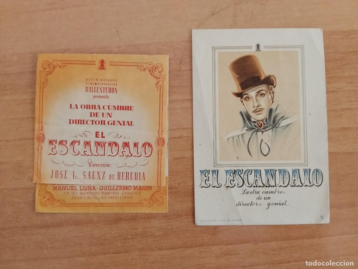 Cine: TURQUE-PROGRAMA DE CINE --EL ESCANDALO