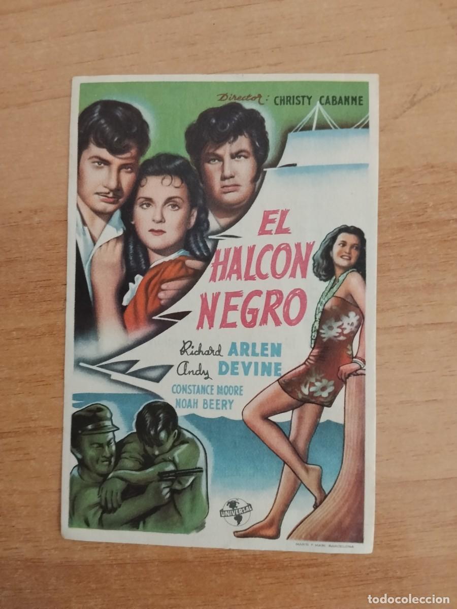 Cine: TURQUE-PROGRAMA DE CINE --EL HALCON NEGRO ct
