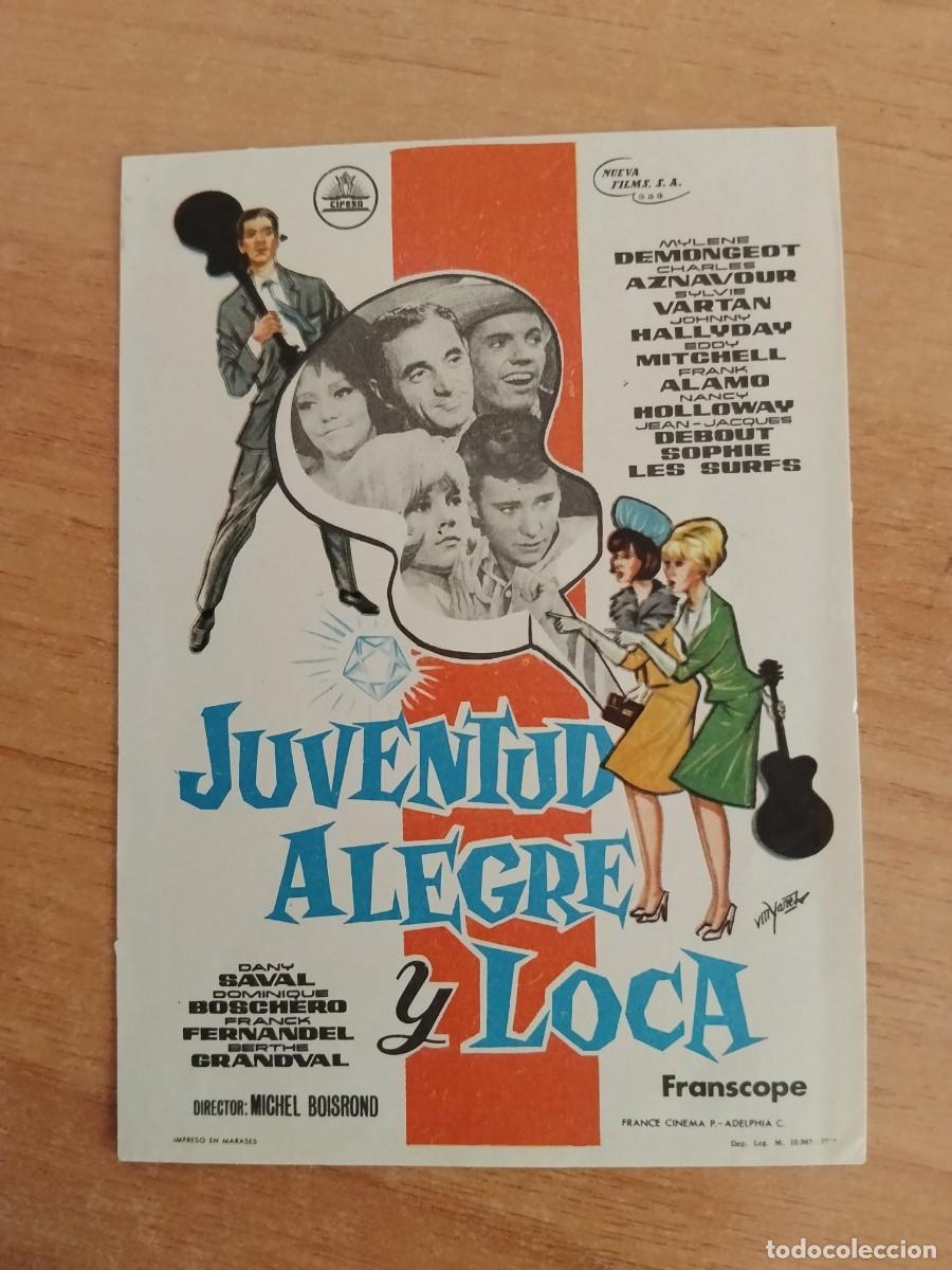 Cine: TURQUE-PROGRAMA DE CINE --JUVENTUD ALEGRE Y LOCA - Foto 1