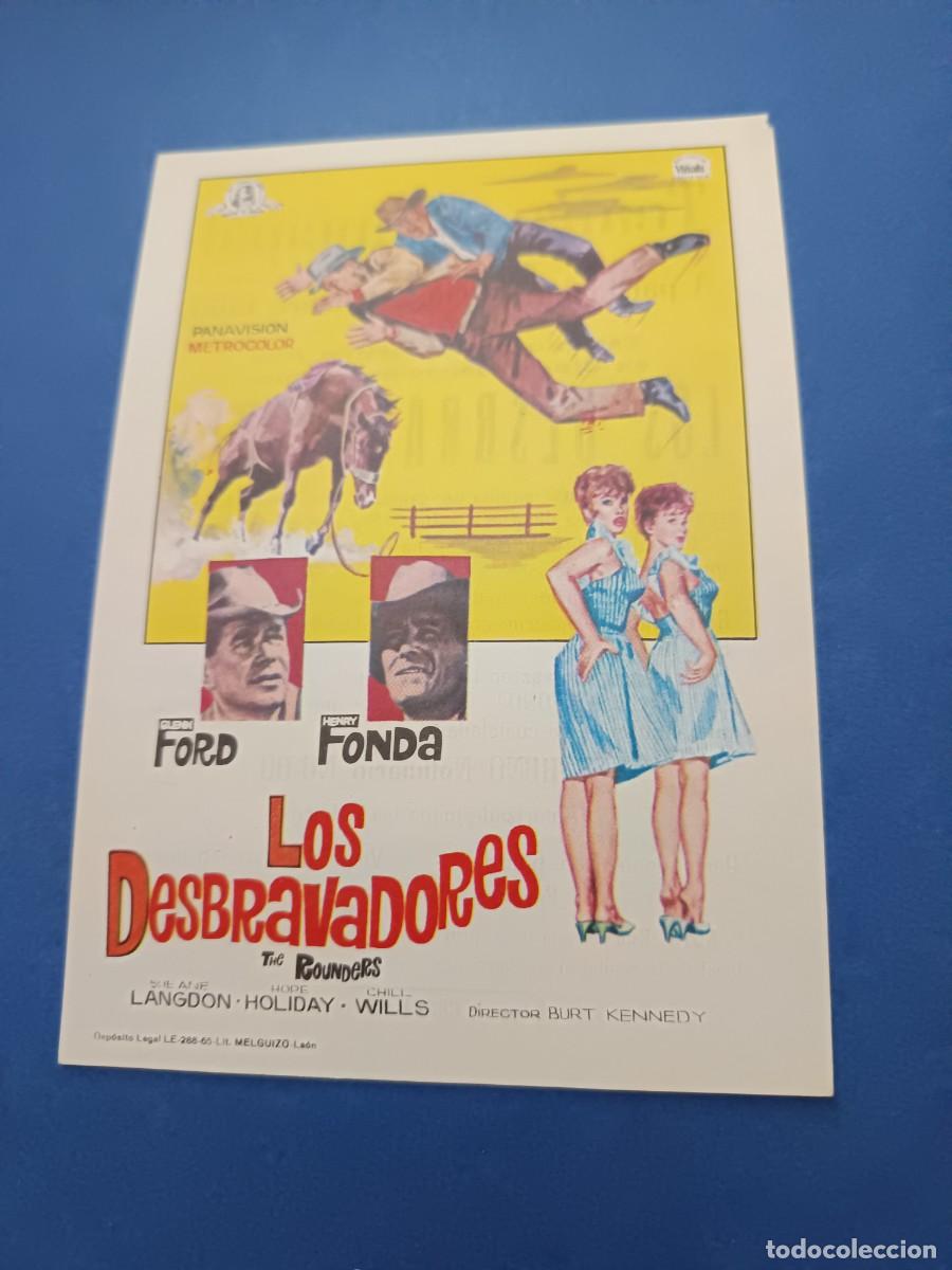 Cine: PROGRAMA DE CINE LOS DESBRAVADORES HENRY FONDA GLENN FORD