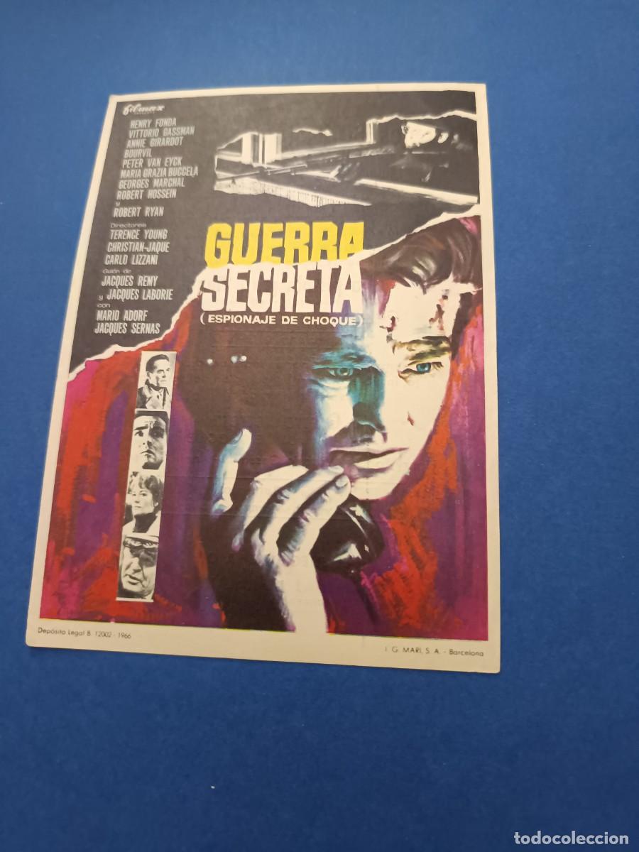 Cine: PROGRAMA DE CINE GUERRA SECRETA HENRY FONDA