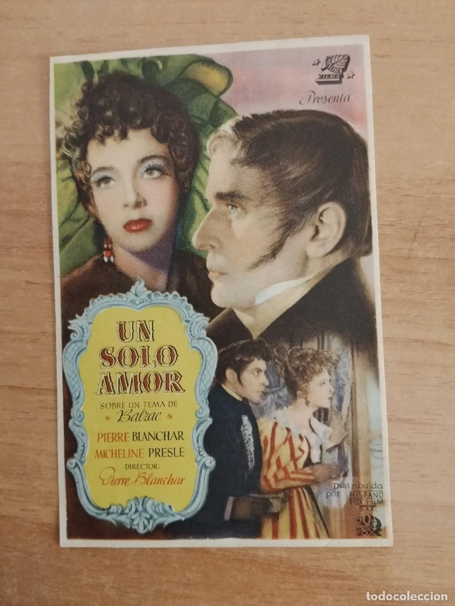 Cine: TURQUE-PROGRAMA DE CINE --UN SOLO AMOR