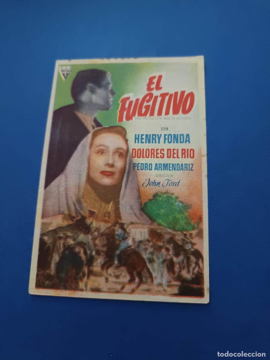 Cine: PROGRAMA DE CINE EL FUGITIVO HENRY FONDA