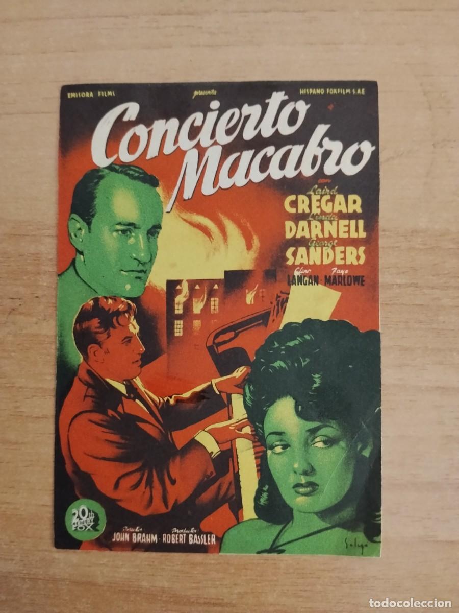 Cine: TURQUE-PROGRAMA DE CINE --CONCIERTO MACABRO - Foto 1