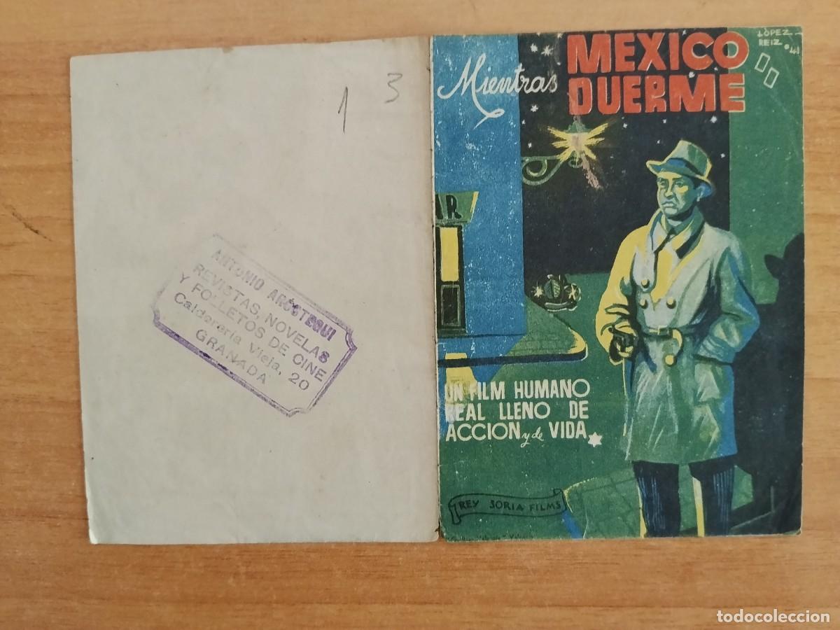 Cine: TURQUE-PROGRAMA DE CINE --MIENTRAS MEXICO DUERME - Foto 1