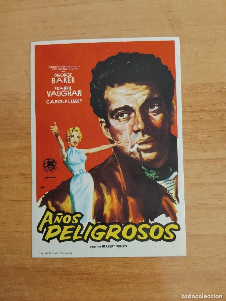 Cine: TURQUE-PROGRAMA DE CINE --A&Ntilde;OS PELIGROSOS