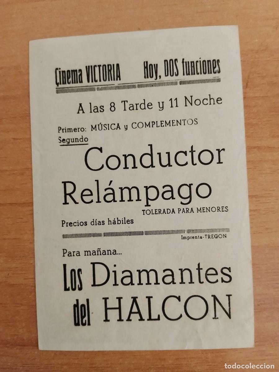 Cine: TURQUE-PROGRAMA DE CINE --CONDUCTOR RELAMPAGO ct - Foto 2