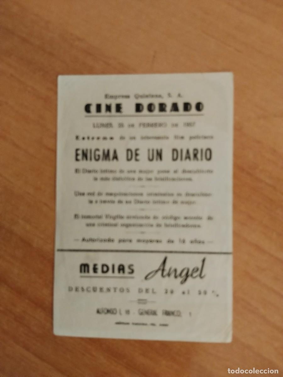 Cine: TURQUE-PROGRAMA DE CINE --ENIGMA DE UN DIARIO ct - Foto 2