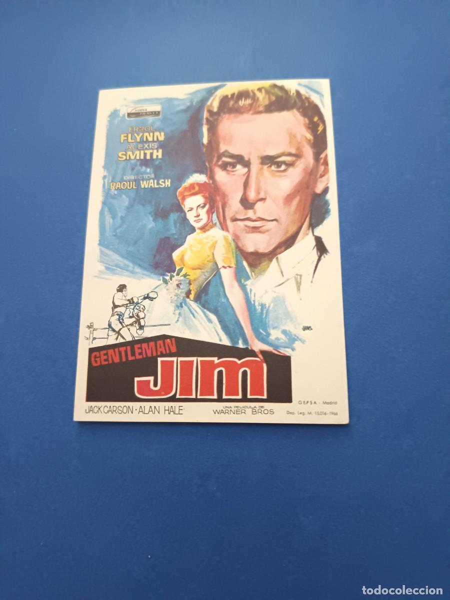 Cine: PROGRAMA DE CINE GENTLEMAN JIM ERROL FLYNN