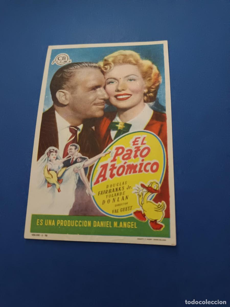 Cine: PROGRAMA DE CINE EL PATO ATOMICO DOUGLAS FAIRBANKS JR