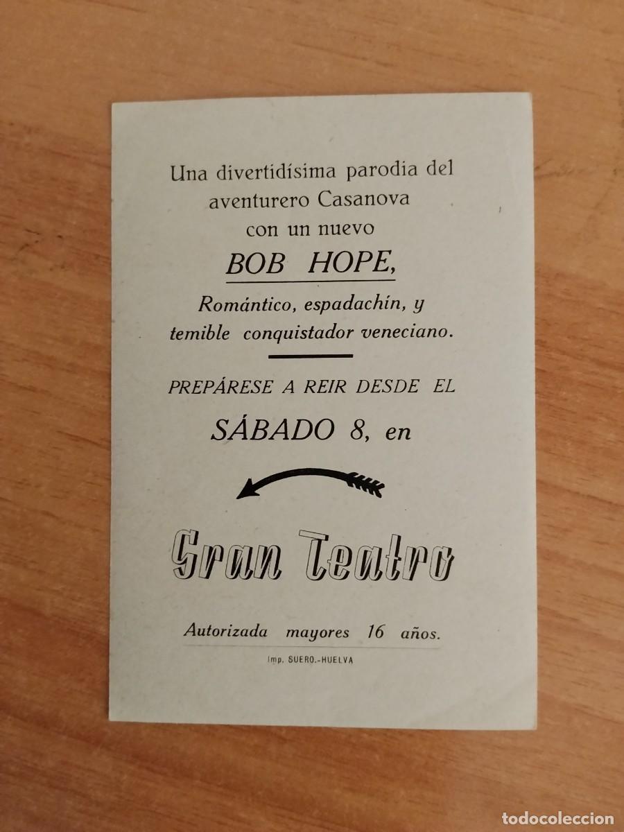 Cine: TURQUE-PROGRAMA DE CINE --LA GRAN NOCHE DE CASANOVA ct - Foto 2