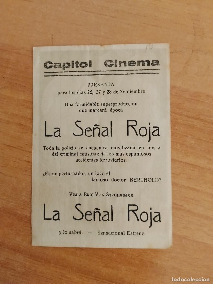 Cine: TURQUE-PROGRAMA DE CINE --LA SE&Ntilde;AL ROJA ct - Foto 2