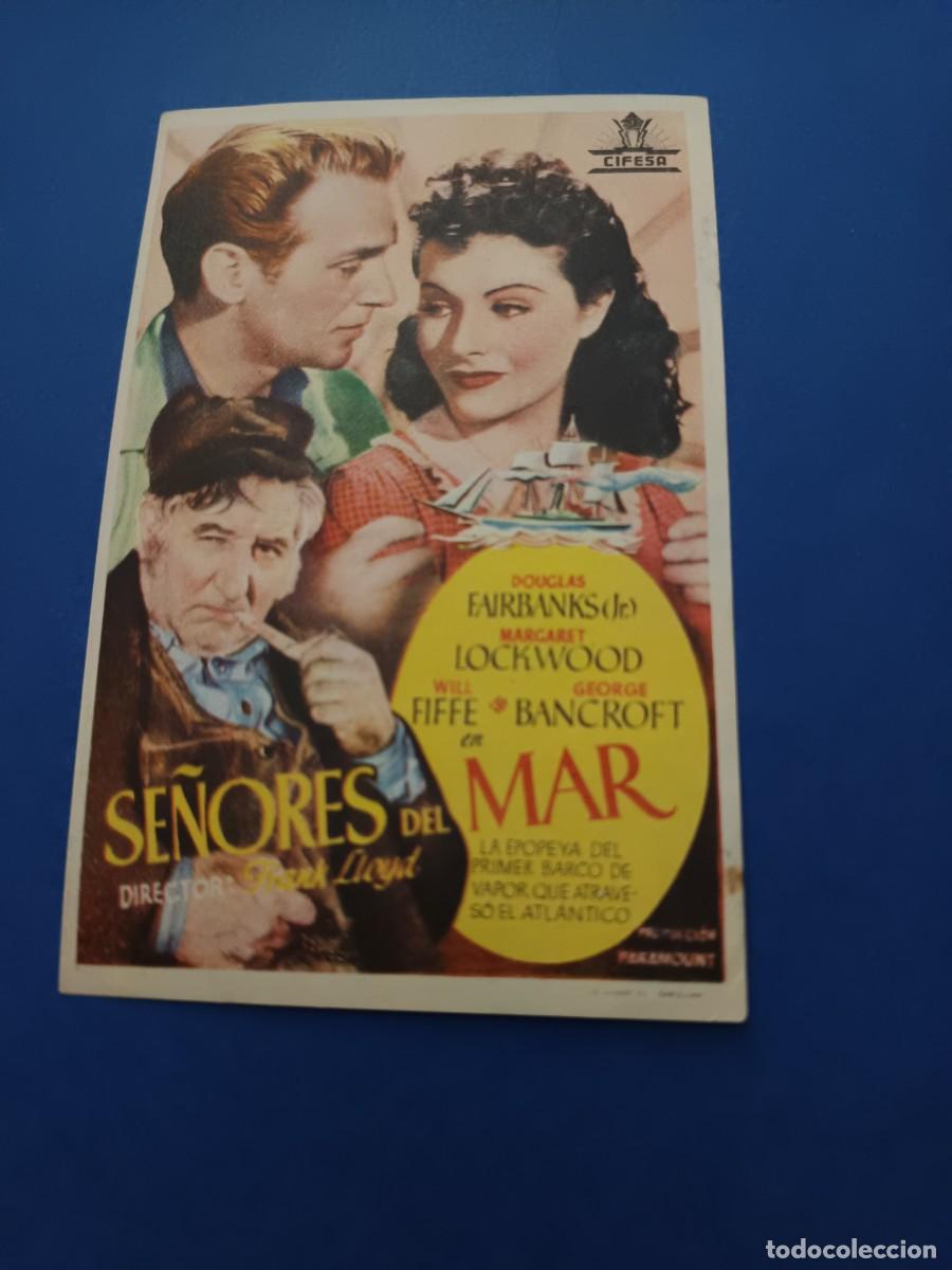 Cine: PROGRAMA DE CINE SE&Ntilde;ORES DEL MAR DOUGLAS FAIRBANKS JR