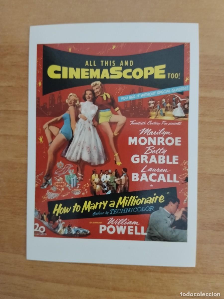 Cine: TURQUE-POSTAL DE CINE MARLYN MONROE--HOW TO MARRY A MILLONARIE