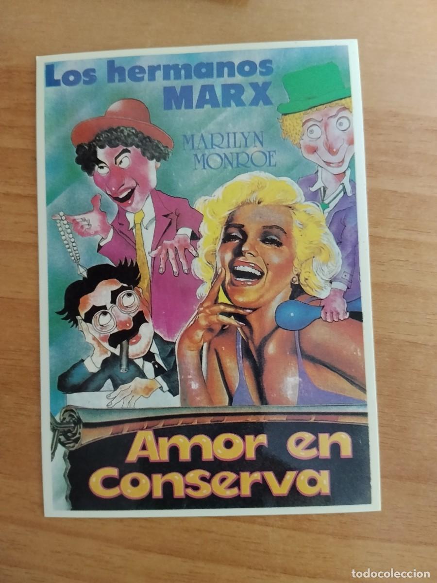Cine: TURQUE-POSTAL DE CINE MARLYN MONROE---AMOR EN CONSEVA