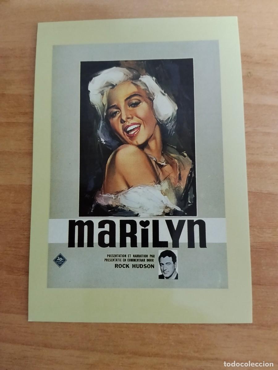 Cine: TURQUE-POSTAL DE CINE MARLYN MONROE---MARILYN