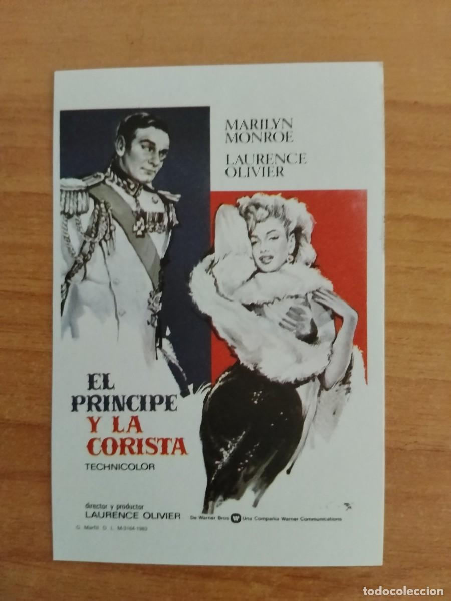 Cine: TURQ-PROGRAMA REPRODUCCION MARLYN MONROE---EL PRINCIPE Y LA CORISTA