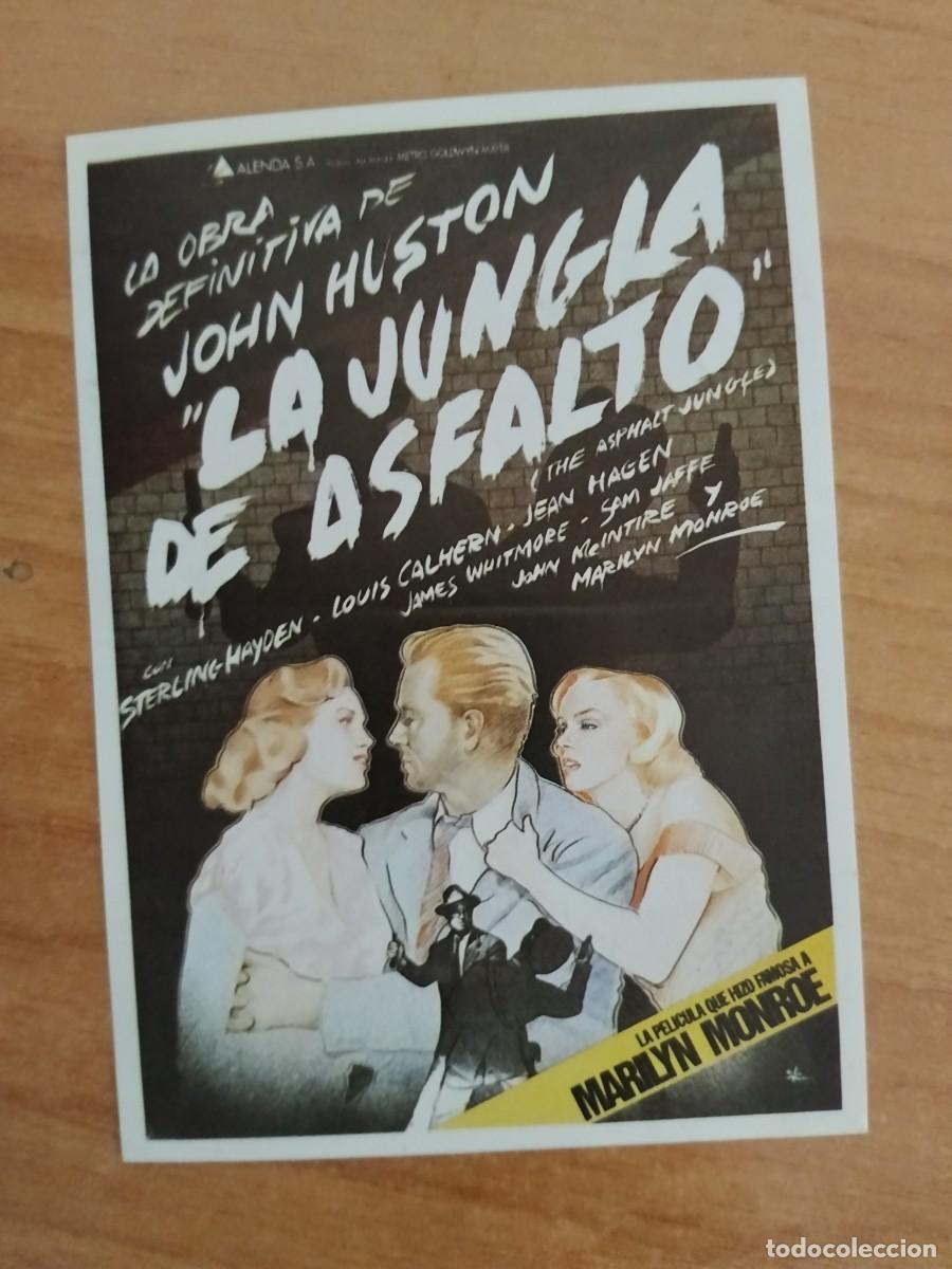 Cine: TURQ-PROGRAMA REPRODUCCION MARLYN MONROE---LA JUNGLA DE ASFALTO