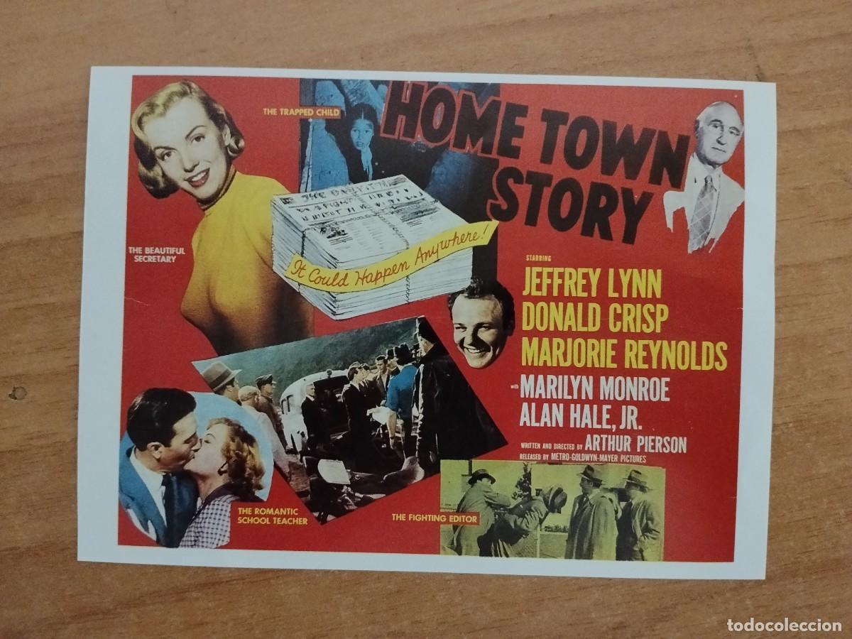 Cine: TURQ-PROGRAMA REPRODUCCION MARLYN MONROE---HOME TOWN STORY