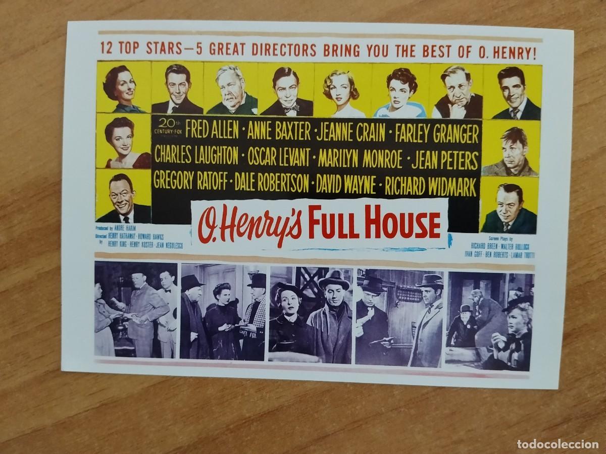 Cine: TURQ-PROGRAMA REPRODUCCION MARLYN MONROE---O.HENRYS FULL HOUSE