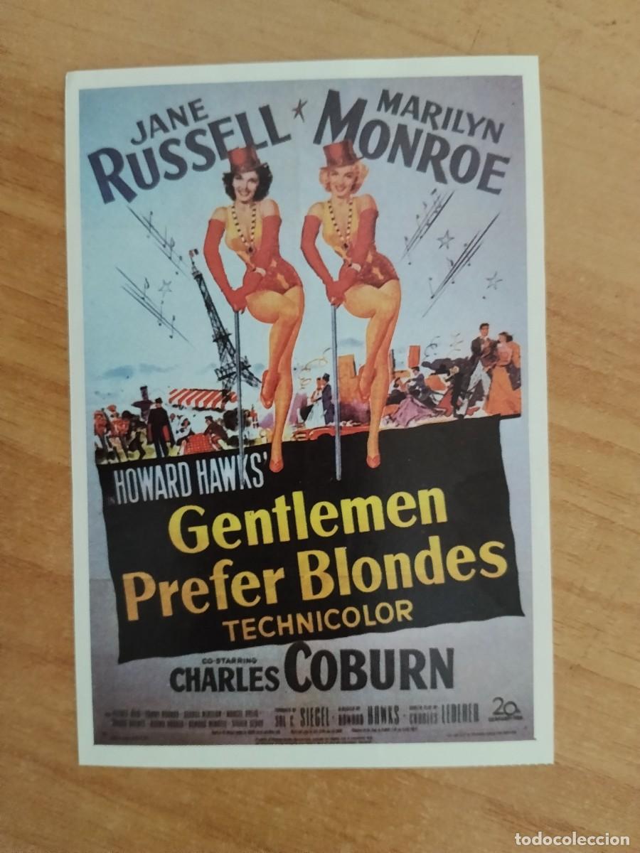 Cine: TURQ-PROGRAMA REPRODUCCION MARLYN MONROE---GENTLEMEN PREFER BLONDES
