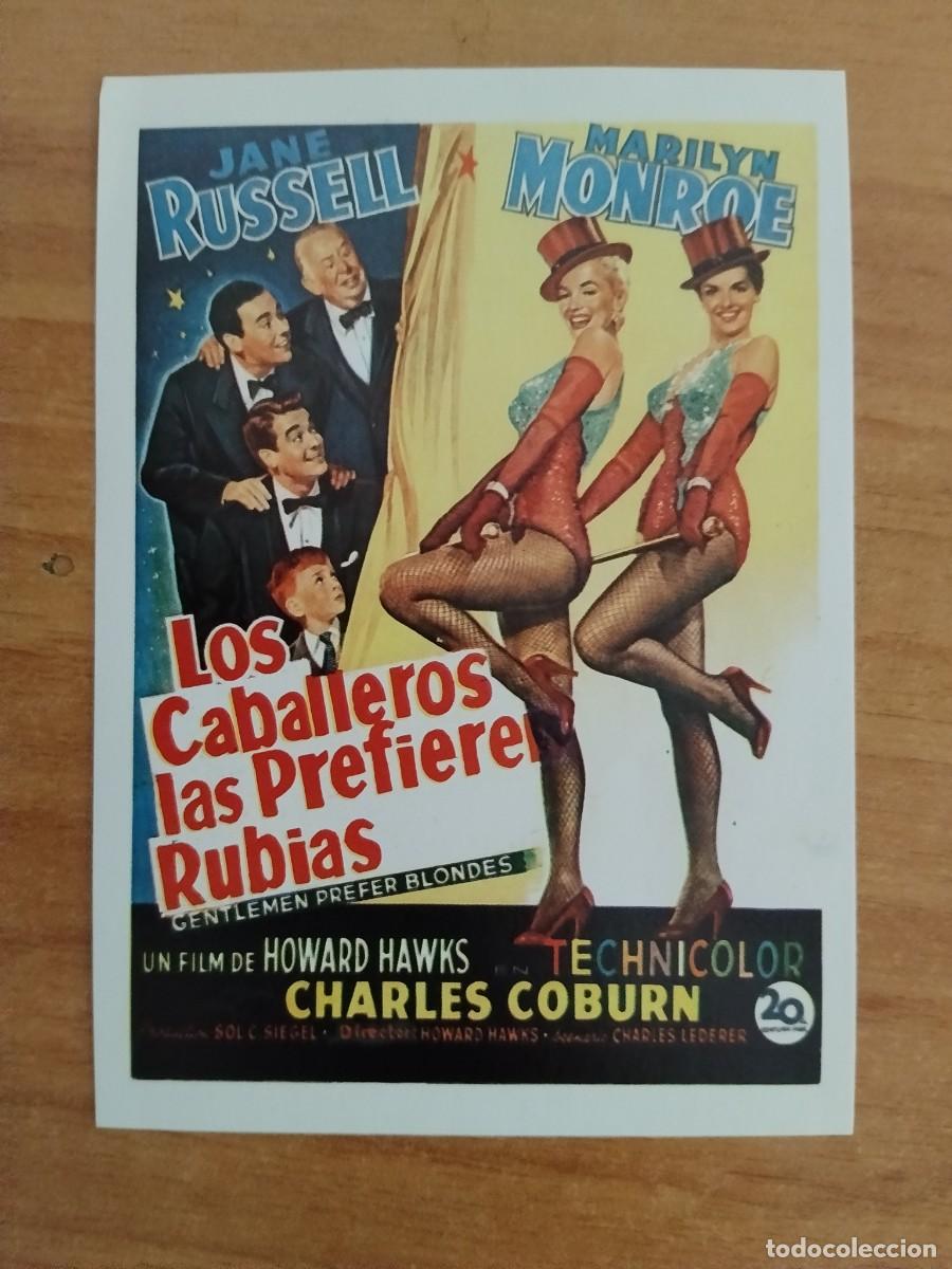 Cine: TURQ-PROGRAMA REPRODUCCION MARLYN MONROE---LOS CABALLEROS LAS PREFIEREN RUBIAS