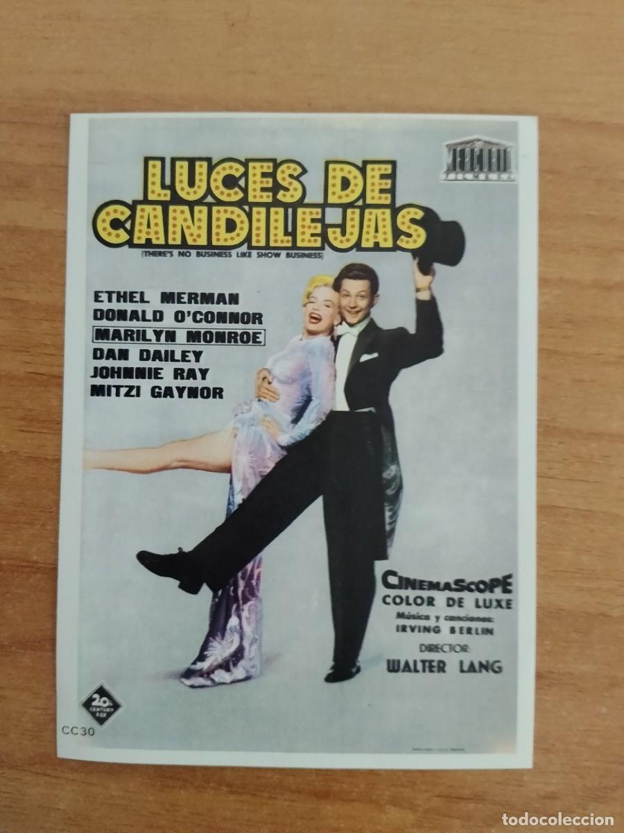 Cine: TURQ-PROGRAMA REPRODUCCION MARLYN MONROE---LUCES DE CANDILEJAS