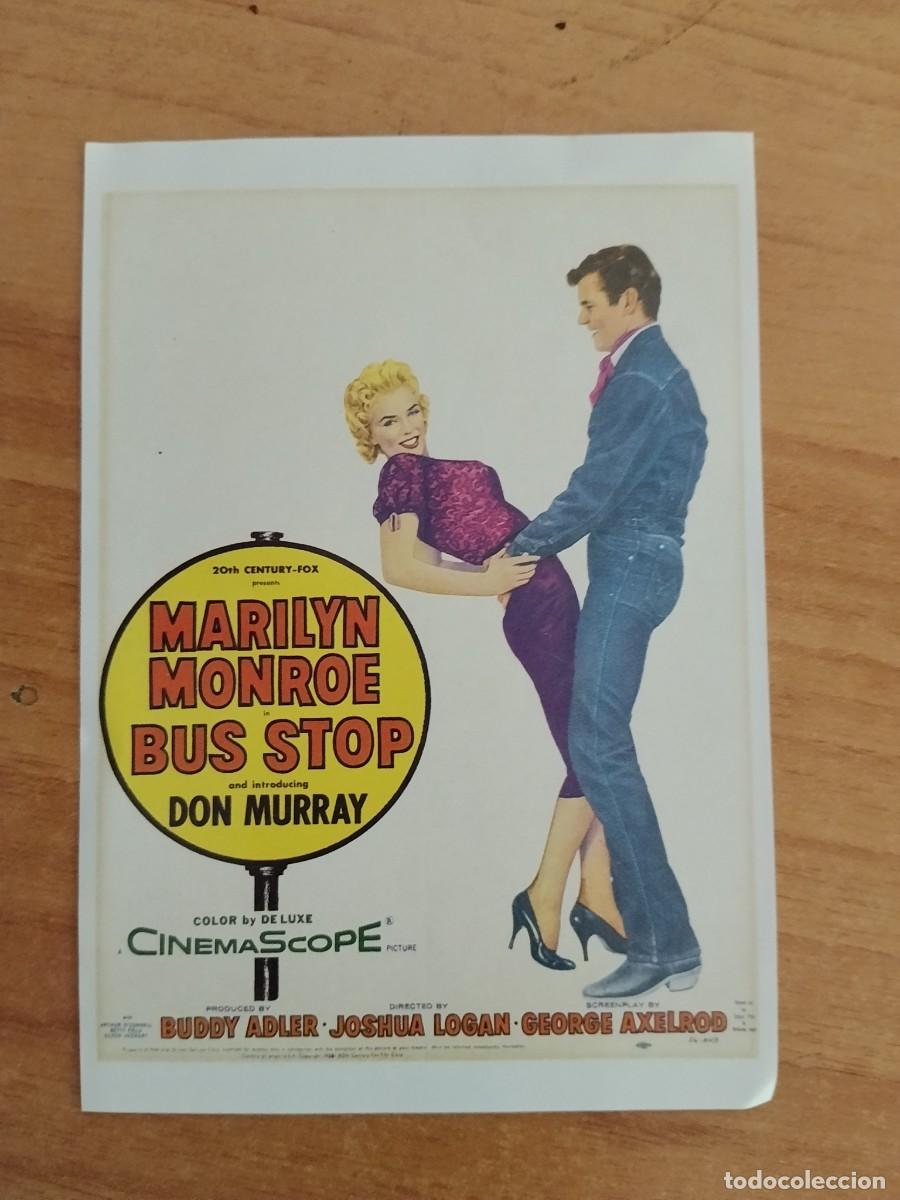 Cine: TURQ-PROGRAMA REPRODUCCION MARLYN MONROE--BUS STOP