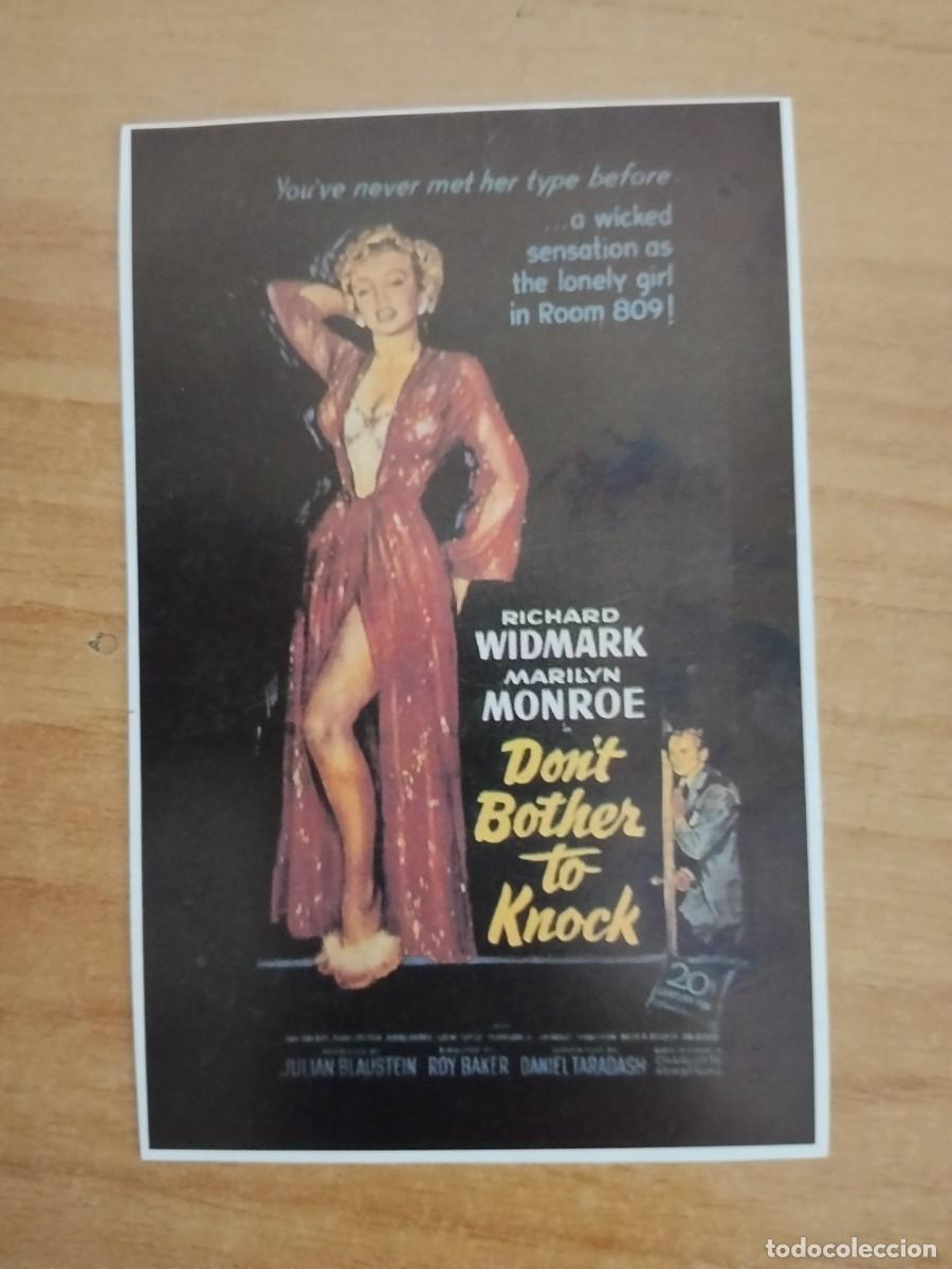 Cine: TURQ-PROGRAMA REPRODUCCION MARLYN MONROE--DONIT BOTHER TO KNOCK