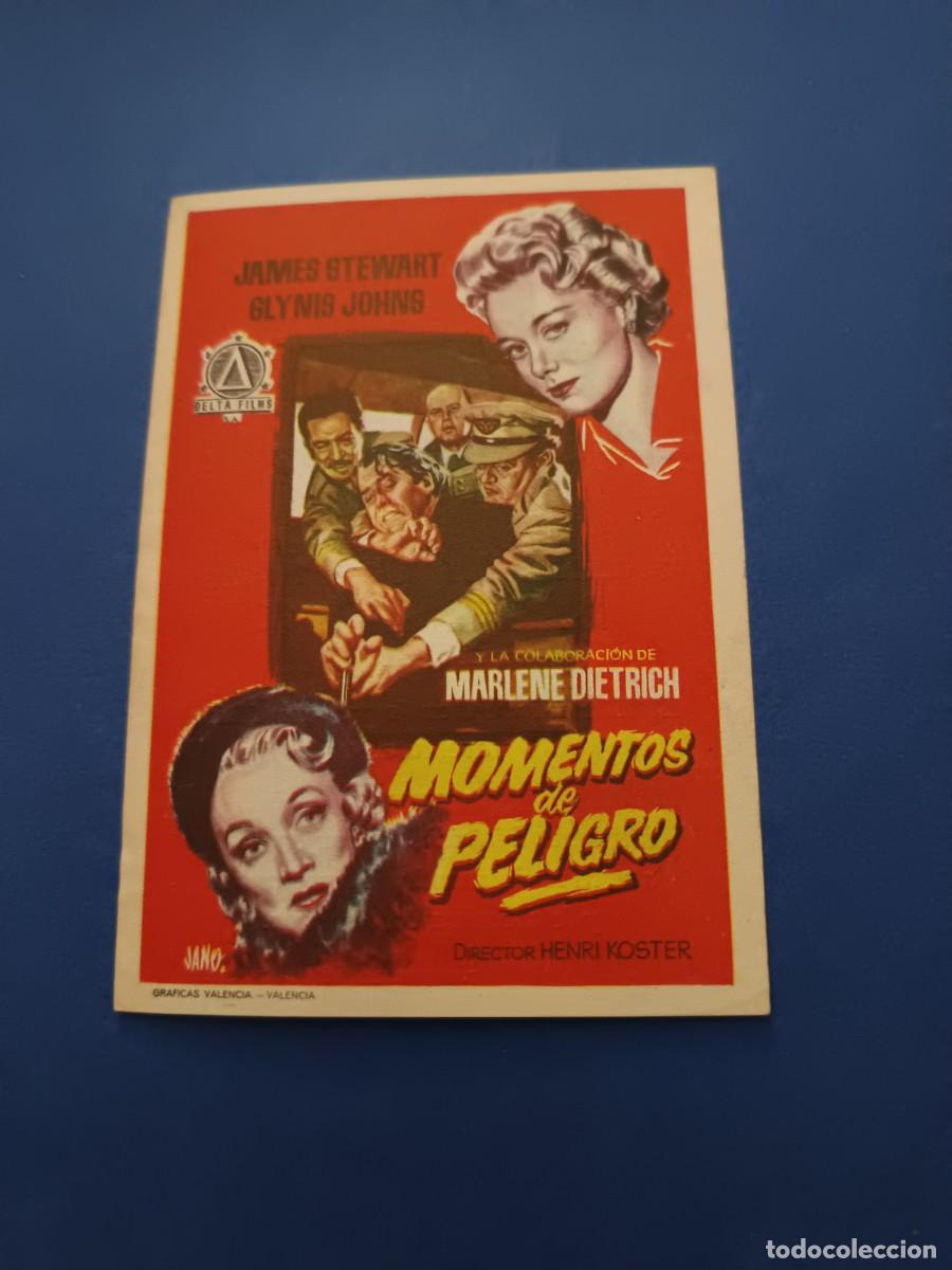 Cine: PROGRAMA DE CINE MOMENTOS DE PELIGRO JAMES STEWART MARLENE DIETRICH - Foto 1