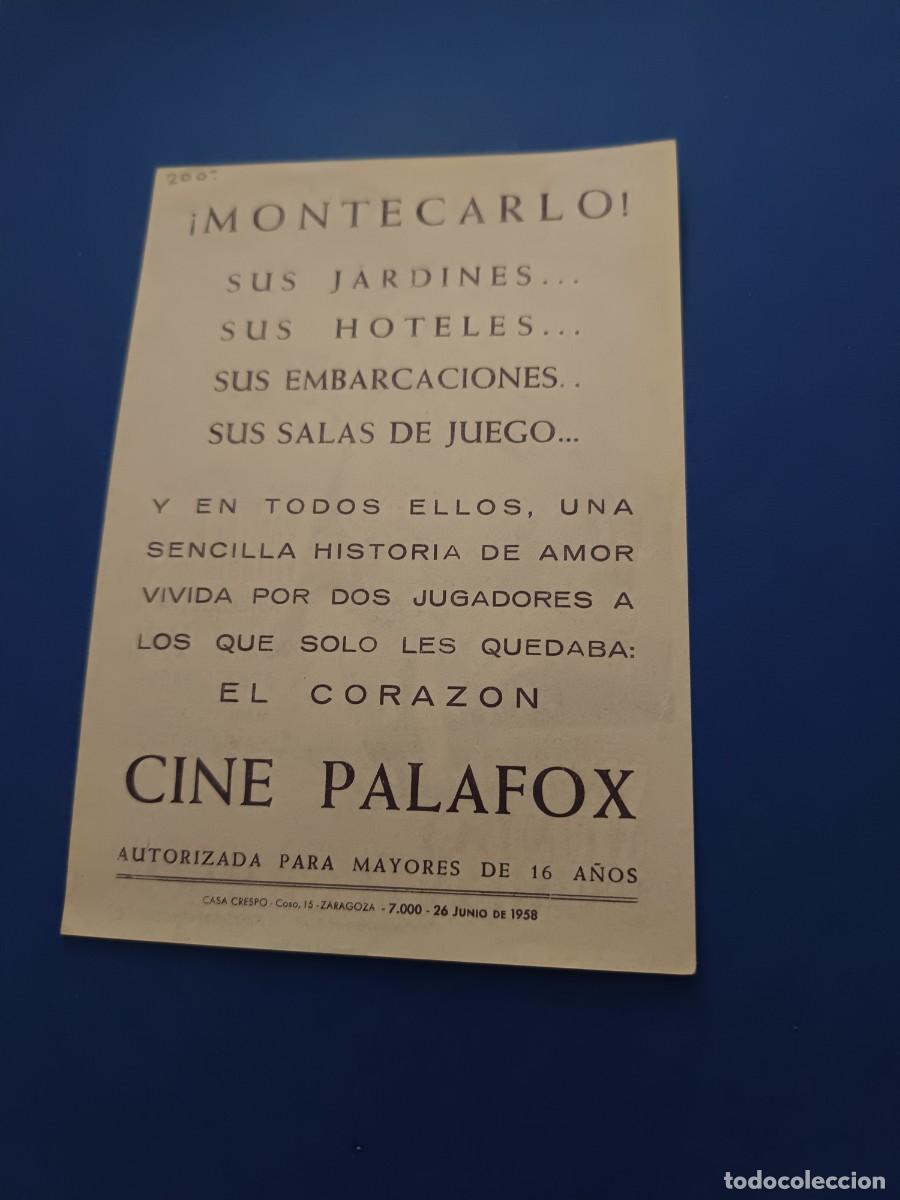 Cine: PROGRAMA DE CINE GRAN MUNDO EN MONTECARLO MARLENE DIETRICH - Foto 2