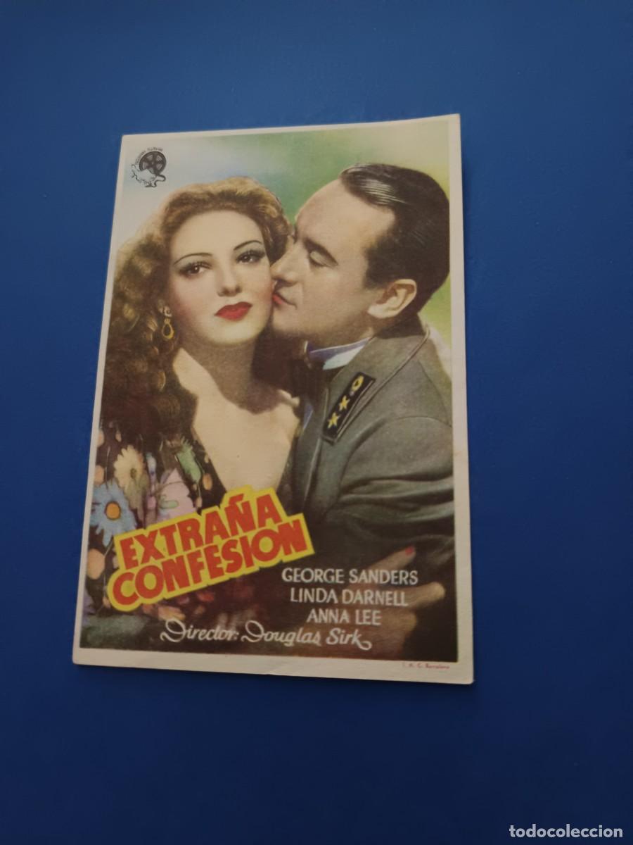 Cine: PROGRAMA DE CINE EXTRA&Ntilde;A CONFESION LINDA DARNELL - Foto 1