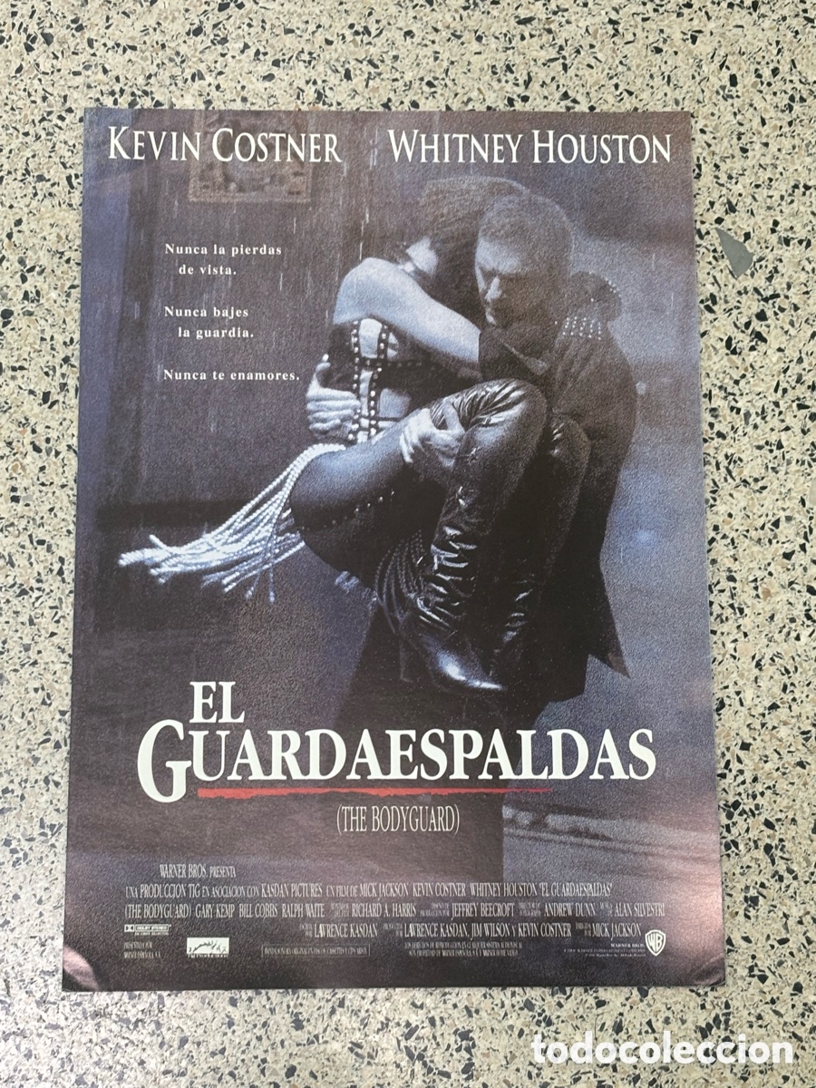 Cine: L&aacute;mina / Gu&iacute;a de Prensa Cine &rdquo;El Guardaespaldas&rdquo; (1992)