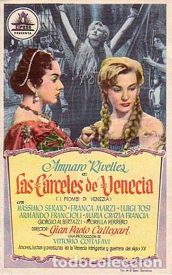 Cine: LAS C&Aacute;RCELES DE VENECIA (Sin publicidad)