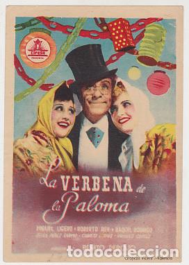 Cine: LA VERBENA DE LA PALOMA (Cifesa sin publicidad)