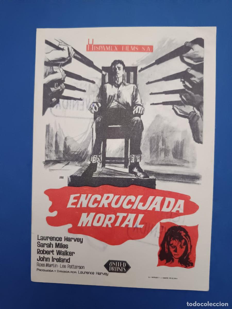 Cine: PROGRAMA DE CINE ENCRUCIJADA MORTAL LAURENCE HARVEY