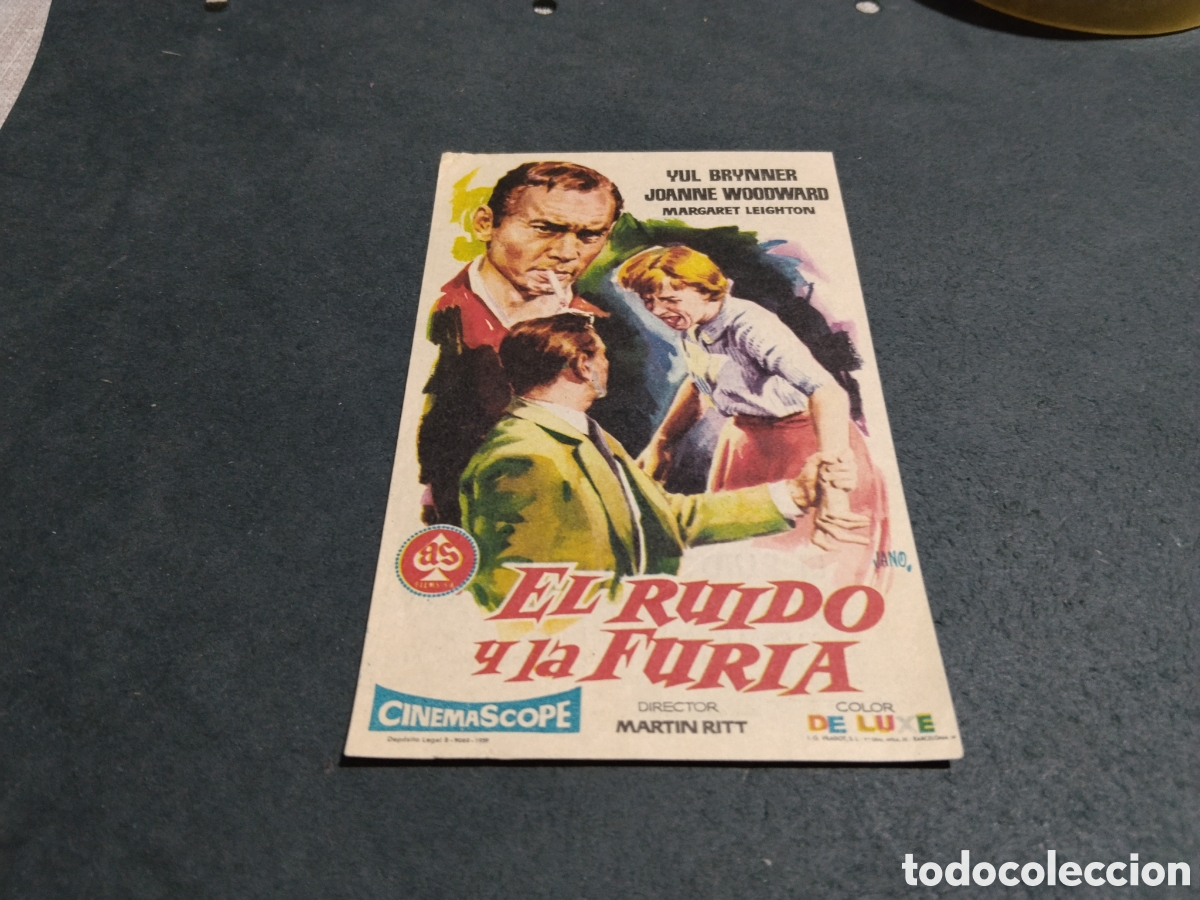 Cine: Folleto de mano Cine, el ruido y la Furia, Onda