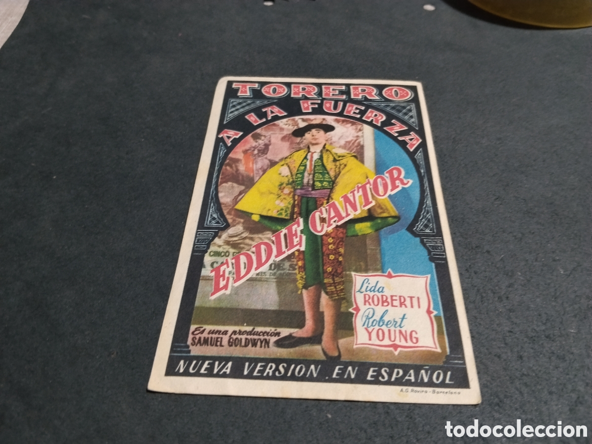 Cine: Cine folleto de mano,torero a la fuerza, Cine principal, Onda