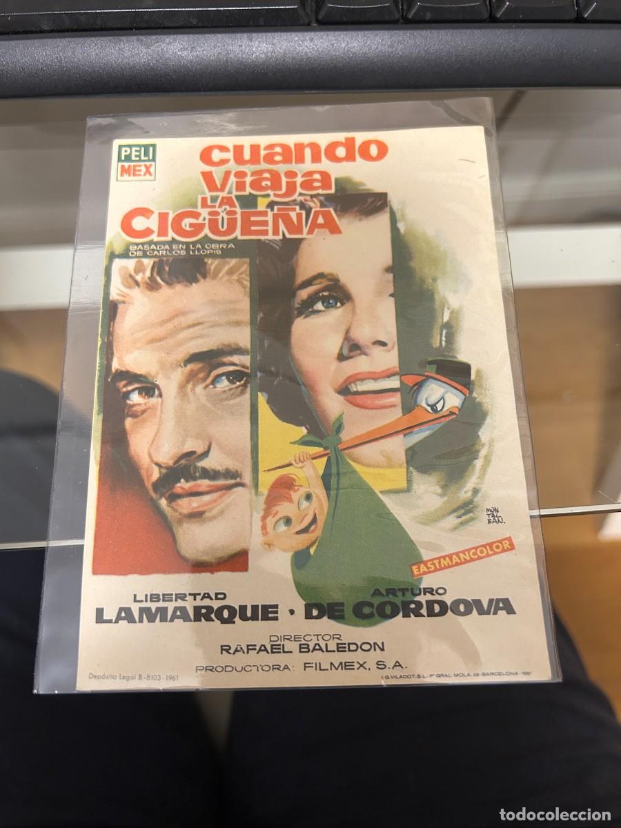 Cine: &ordm;1810 CUANDO VIAJA LA CIG&Uuml;E&Ntilde;A SIN PUBLIXIDAD BUEN ESTADO
