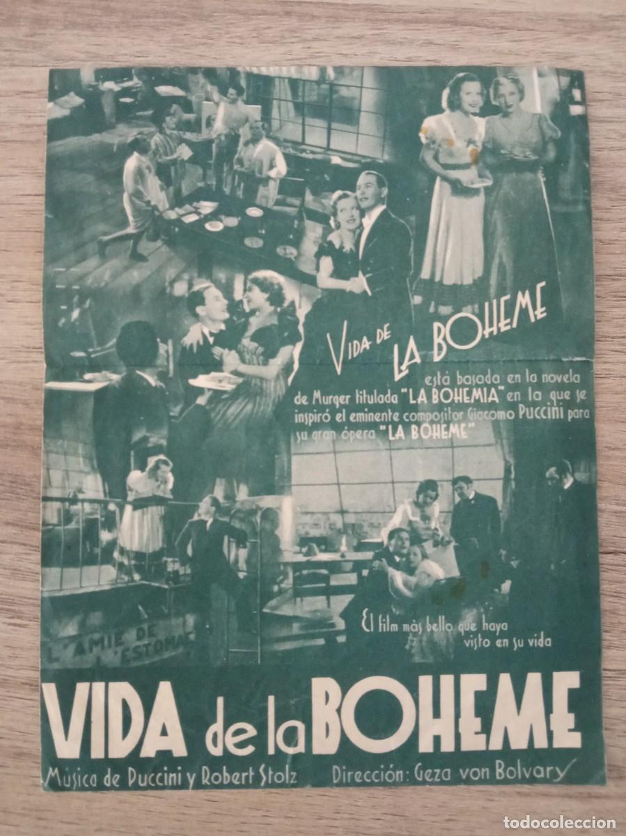 Cine: VIDA DE LA BOHEME, MARTHA EGGERTH - Foto 2