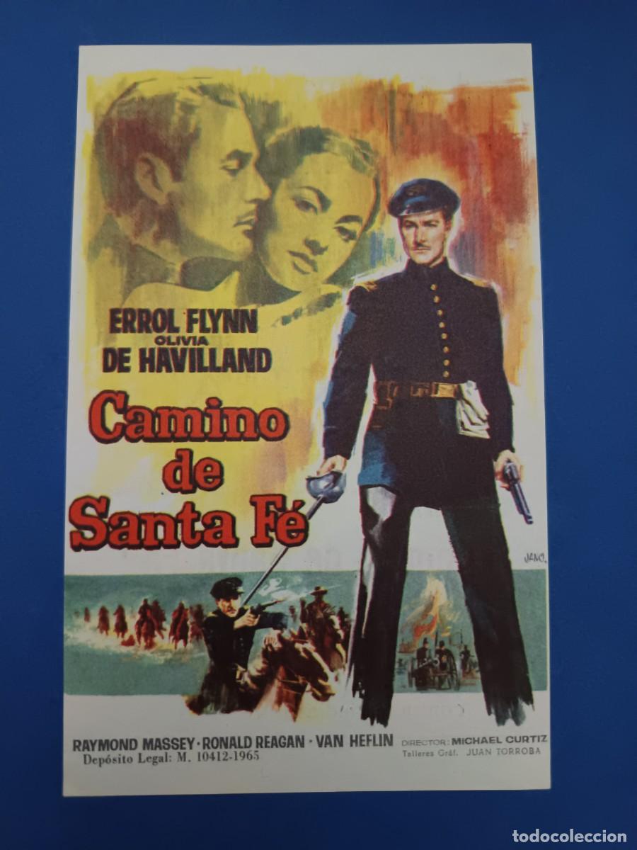 Cine: PROGRAMA DE CINE CAMINO DE SANTA FE ERROL FLYNN OLIVIA DE HAVILLAND