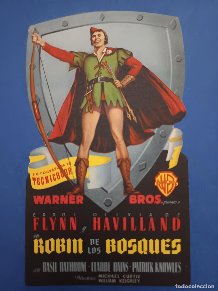 Cine: PROGRAMA DE CINE ROBIN DE LOS BOSQUES ERROL FLYNN OLIVIA DE HAVILLAND